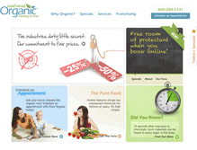 Tablet Screenshot of naturalorganiccleaning.com